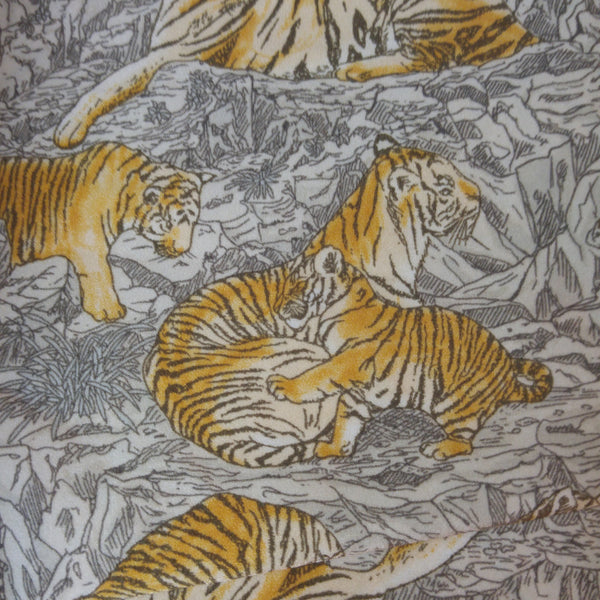 tiger print fabric for swimwear
